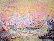 Paul Signac Istanbul painting